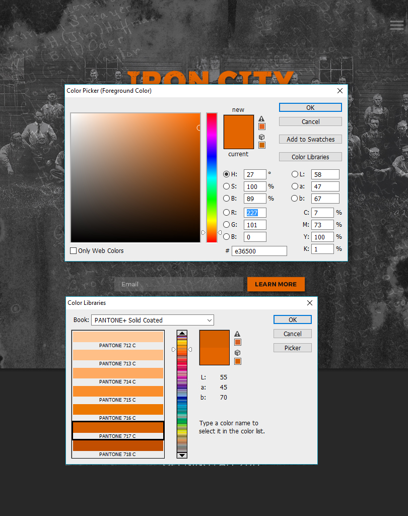 Logos Iron City Sports Bar
